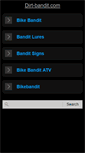 Mobile Screenshot of dirt-bandit.com